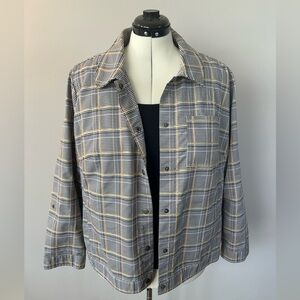 CJ Banks Plaid Jacket